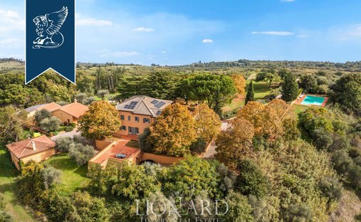 Villa a Trequanda, Toscana, Italia 1