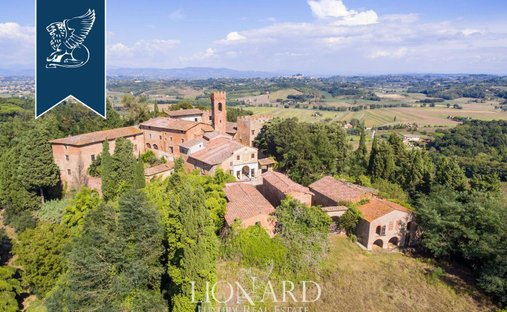 Castle in Montaione, Tuscany, Italy 1