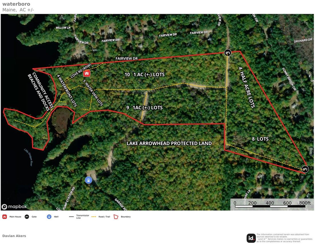 Land in Waterboro, Maine, United States 1 - 14928647