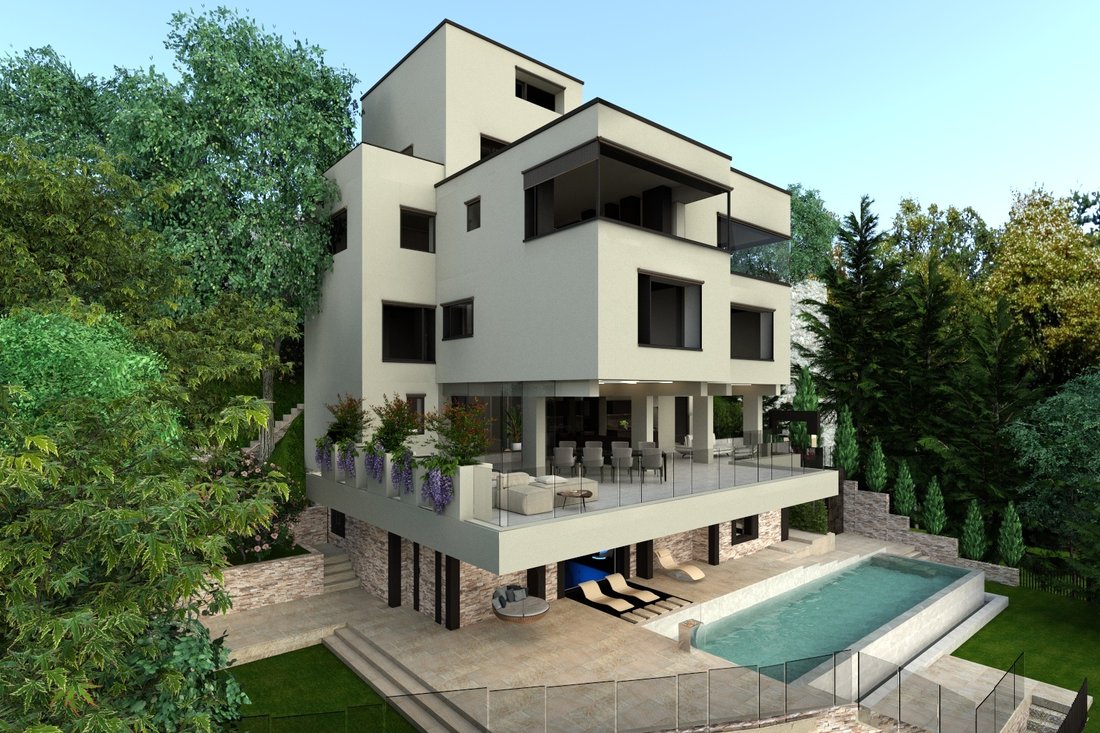 Villa in Lugano, Tessin, Schweiz 1 - 14930149
