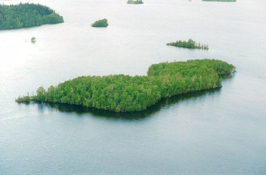Isola privata a Tachie, Columbia Britannica, Canada 1 - 14939291