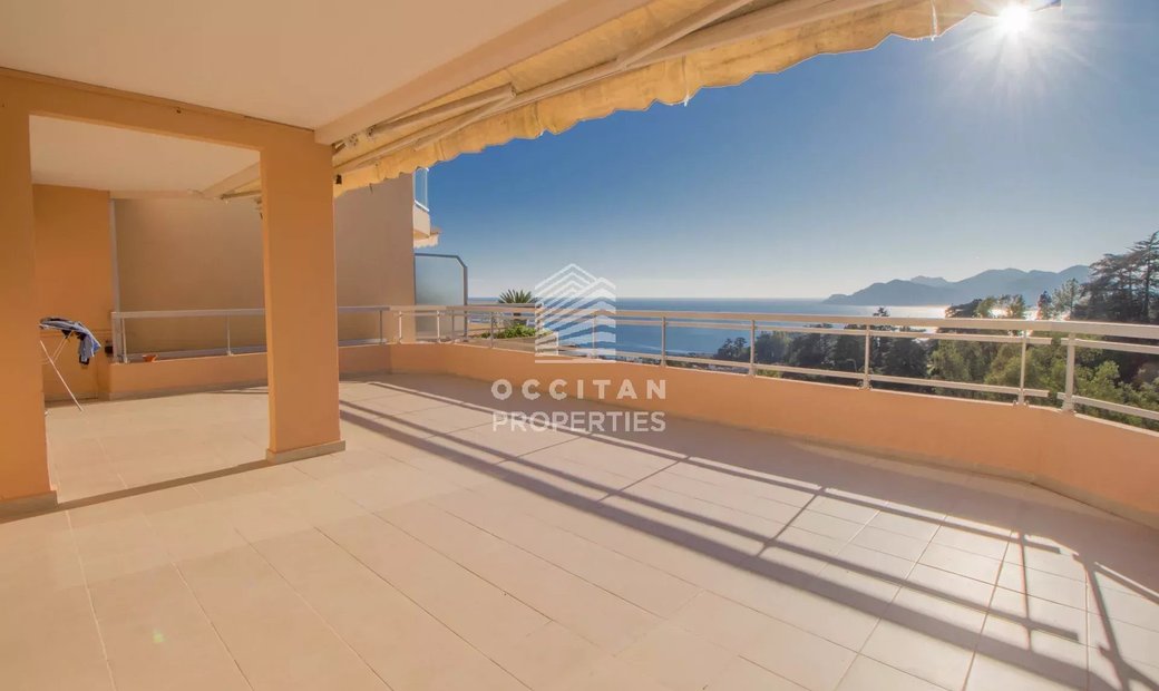 Panoramic Sea View 60m2 Terrace In Cannes, Provence Alpes Côte D'azur ...