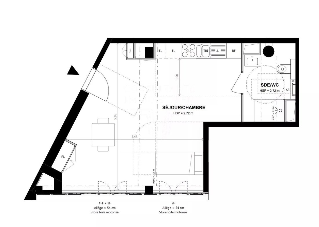 Apartment in Muette Nord, Paris 16e Arrondissement, Paris 1 - 14910251