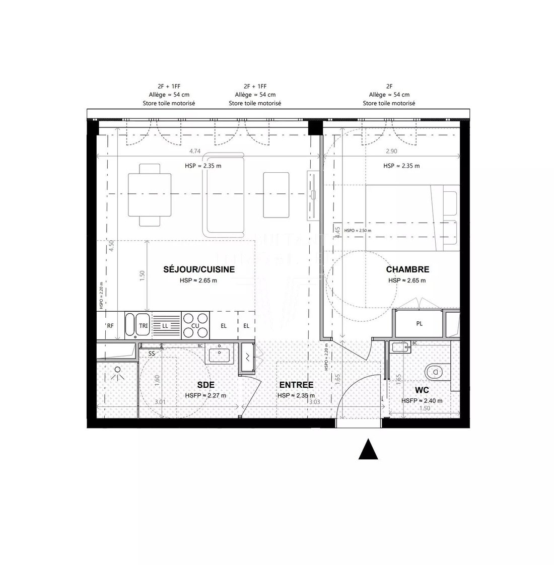 Apartment in Muette Sud, Paris 16e Arrondissement, Paris 2 - 14944454