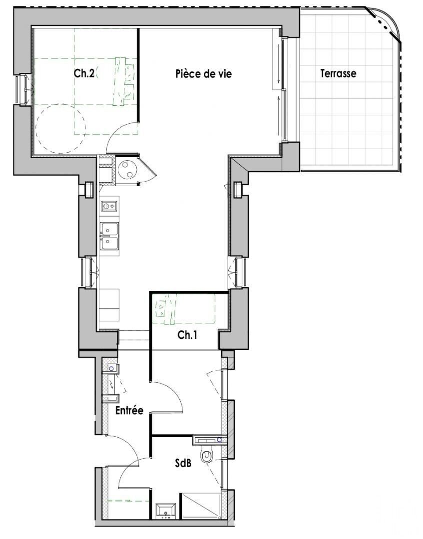 Apartment in Ouest, Quiberon, France 4 - 14884737