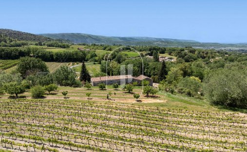 Luberon, Provence Magnificent 17th Century Castle With Agricultural Outbuildings And 84 Ha Of Wood