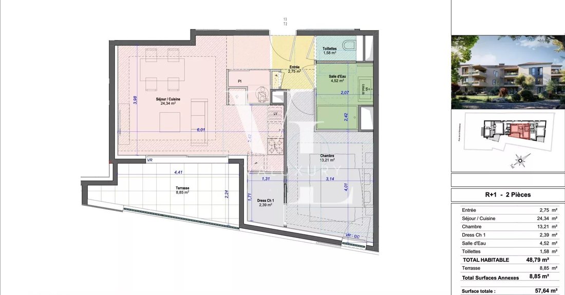 Apartment in Zone Est Diffuse, Saint-Tropez, France 5 - 14947902