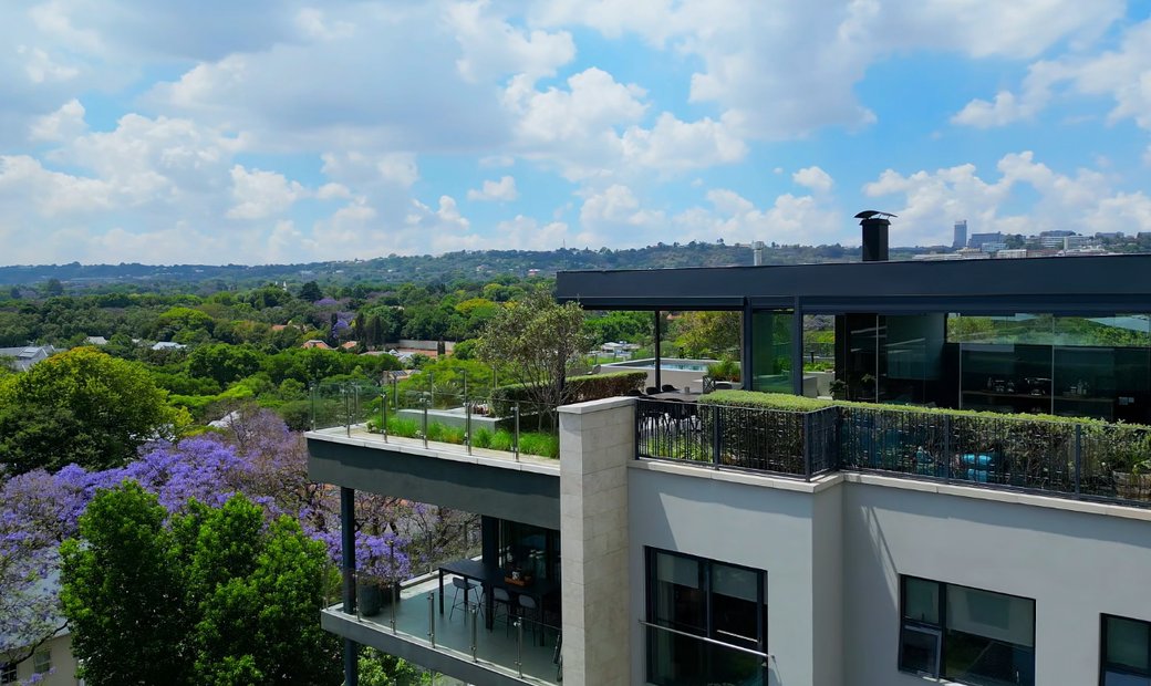 Image showcasing Exceptional Penthouse Living In Tree In Johannesburg, Gauteng, South ...