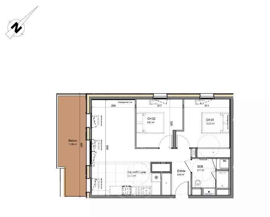 Apartment in Morzine, Auvergne-Rhône-Alpes, France 1 - 14948350