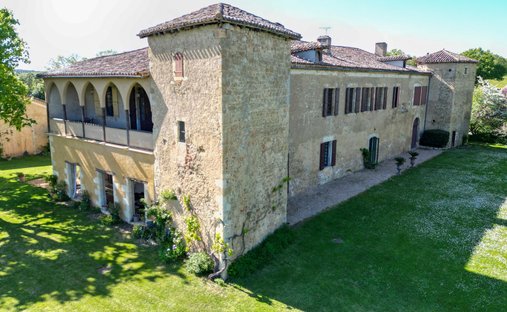 Chateau in Lectoure, Occitania, France 1