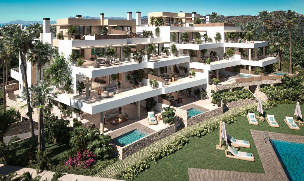 Image showcasing Modern Luxury Apartments In A Prestigious Complex In Marbella ...