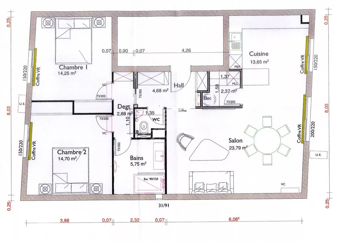 Apartment in Plateau Notre Dame Nord, Saint-Raphaël, France 1 - 13825670