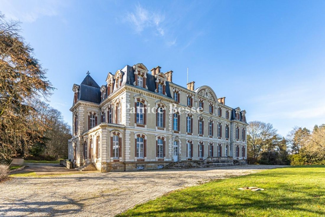Whispers of Gâtinais: An 18th-Century Château Crowned in Light