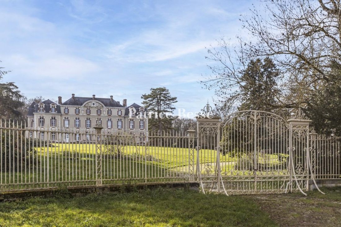Whispers of Gâtinais: An 18th-Century Château Crowned in Light