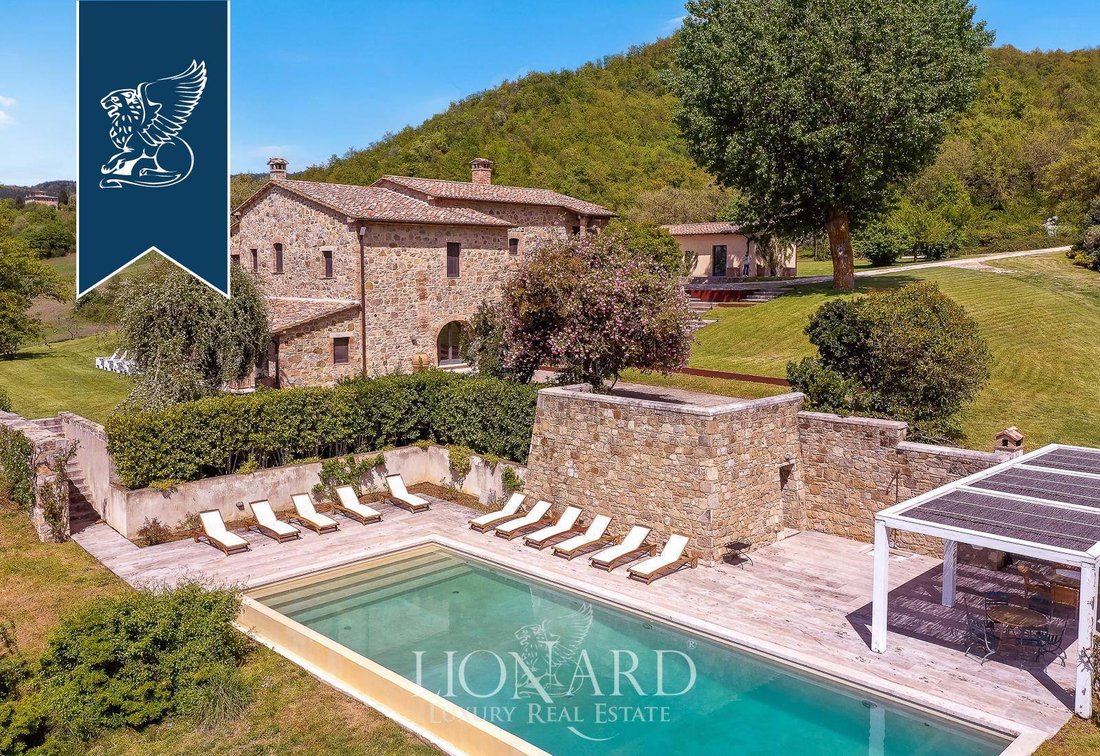 Villa à Sarteano, Toscane, Italie 1 - 14964646