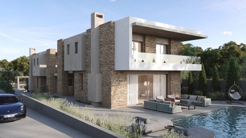 Villa in Pallini Municipal Unit, Macedonia and Thrace, Greece 3 - 14963078