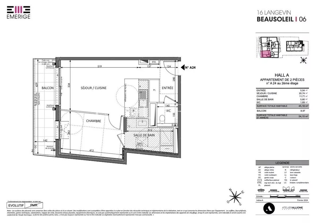 Apartment in Moneghetti Ouest, Beausoleil, France 1 - 14507926