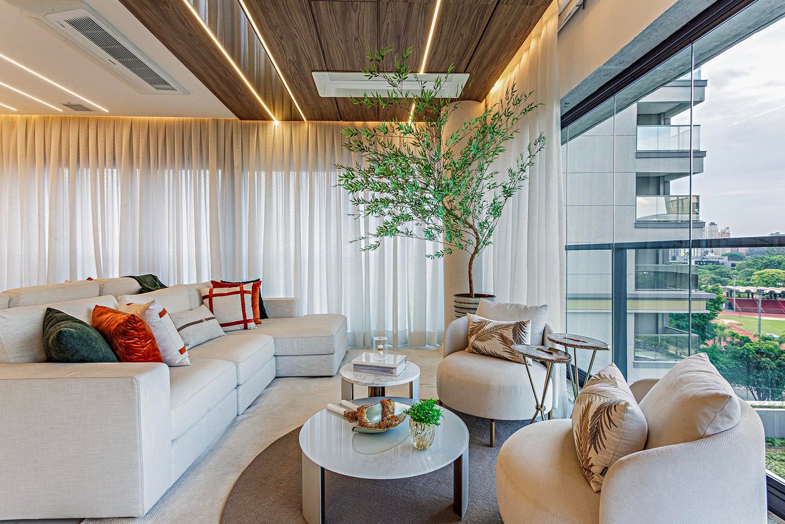 View of High End Apartment With Turnkey In São Paulo, State Of São Paulo ...