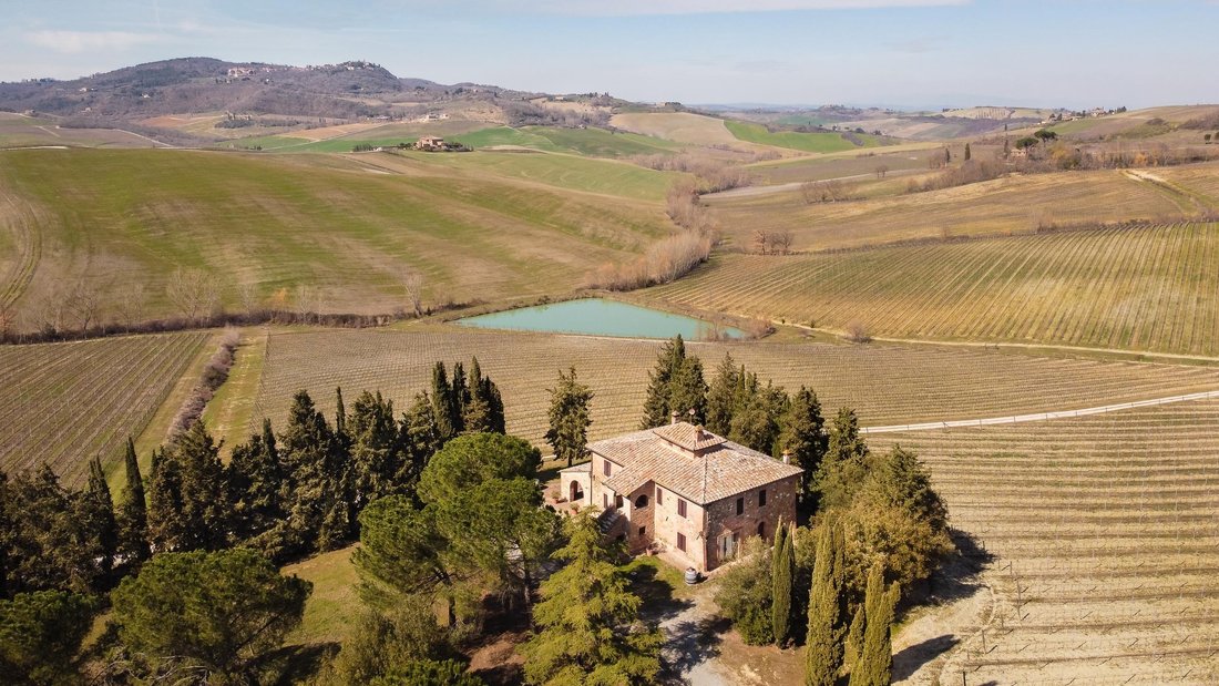 Corps de ferme à Montepulciano, Toscane, Italie 5 - 12783693