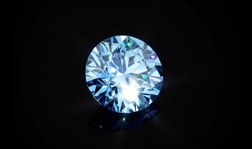 2.00CT Fancy Vivid Blue Diamond - Round Brilliant