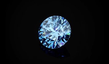2.00CT Fancy Vivid Blue Diamond - Round Brilliant