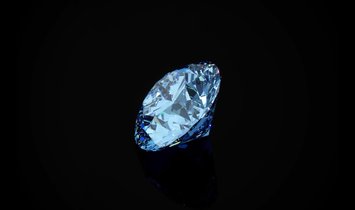 2.00CT Fancy Vivid Blue Diamond - Round Brilliant