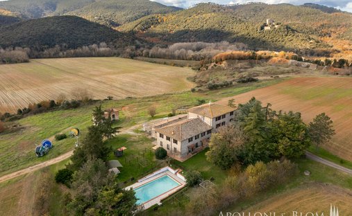 Maisons de campagne à Sovicille, Toscane, Italie 1
