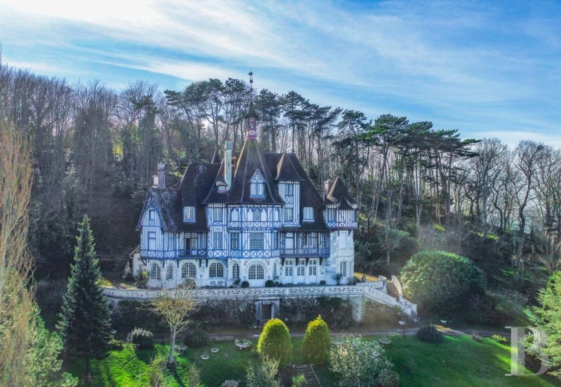Whispers of the Seine: A Timeless Manor Crowned by Normandy’s Sky