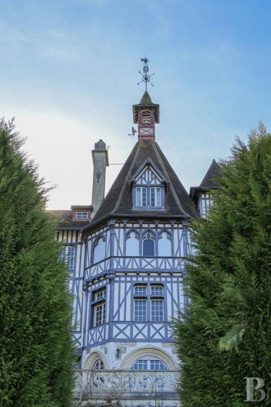 Whispers of the Seine: A Timeless Manor Crowned by Normandy’s Sky