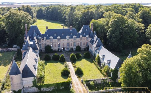 Castle in Giverny, Normandy, France 1