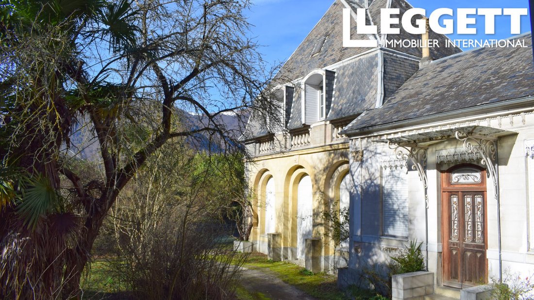 Whispers of the Pyrenees: An 18th-Century Château with Sunlit Orangery