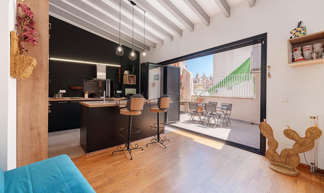 Charming Duplex Penthouse In Born, Palma, In Calvià, Balearic Islands ...
