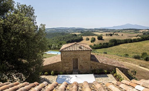 Casa de Campo en Pienza, Toscana, Italia 1
