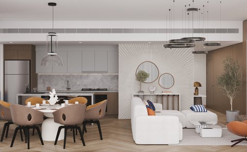 Apartment in Emaar Beachfront, Dubai, United Arab Emirates 1