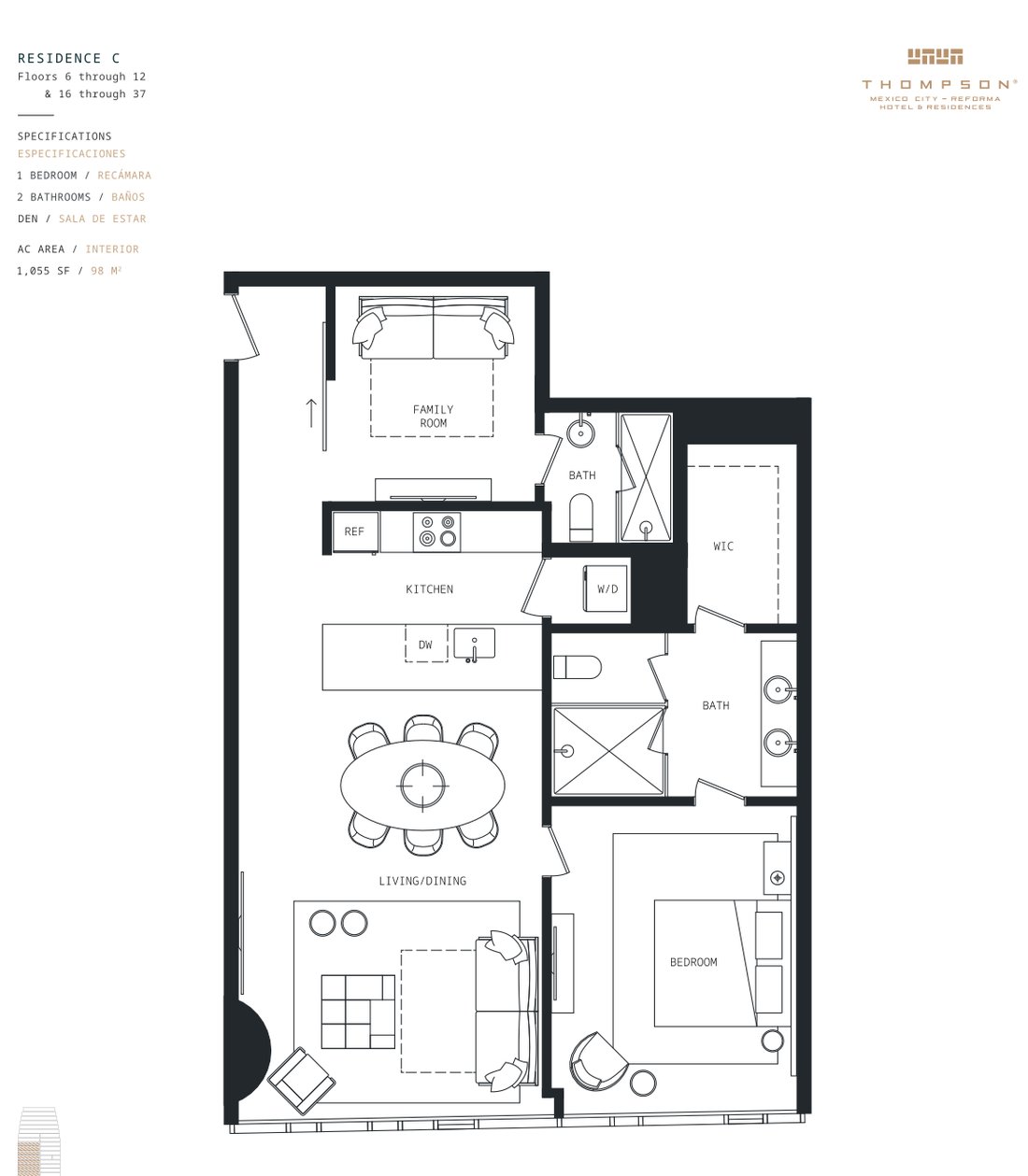 Wohnung in Mexico City, Mexiko 4 - 15029708