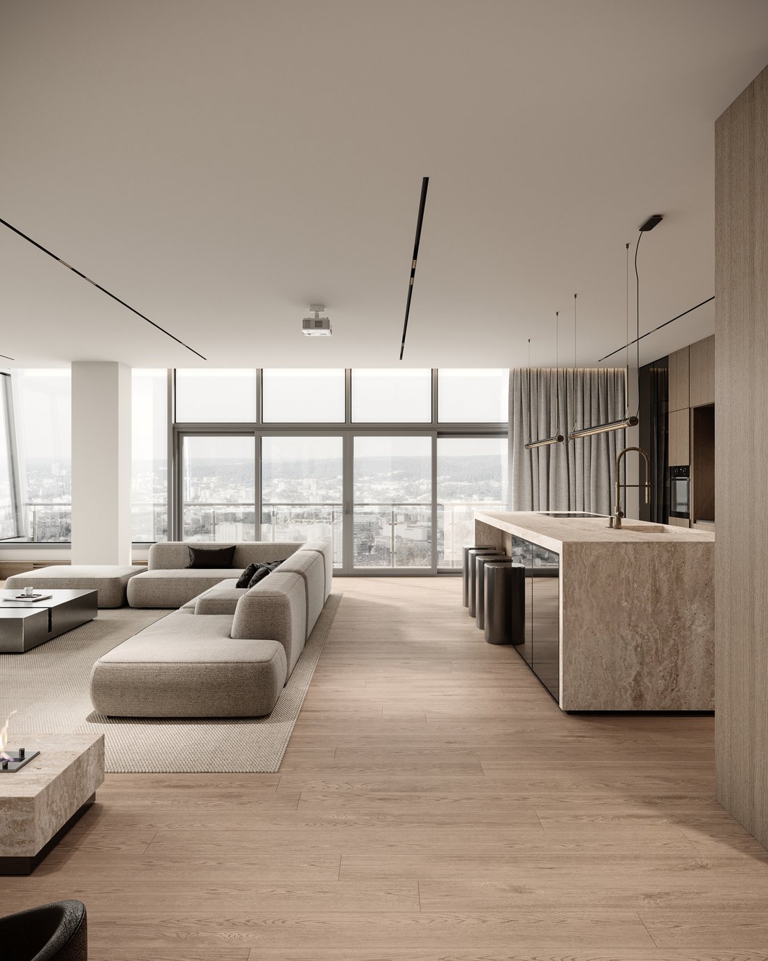 Modern Luxury Apartment With An Iconic In Turniškės, Vilnius County ...