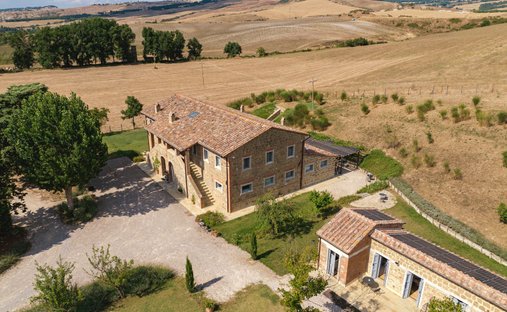 Casa de Campo en Pienza, Toscana, Italia 1