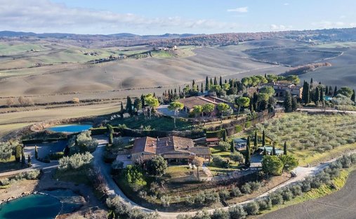 Rancho en San Quirico d'Orcia, Toscana, Italia 1