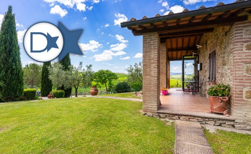 Villa a San Quirico d'Orcia, Toscana, Italia 1