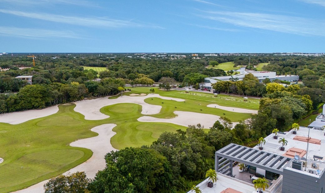 Illustration of Private Golf Course Penthouse Sale