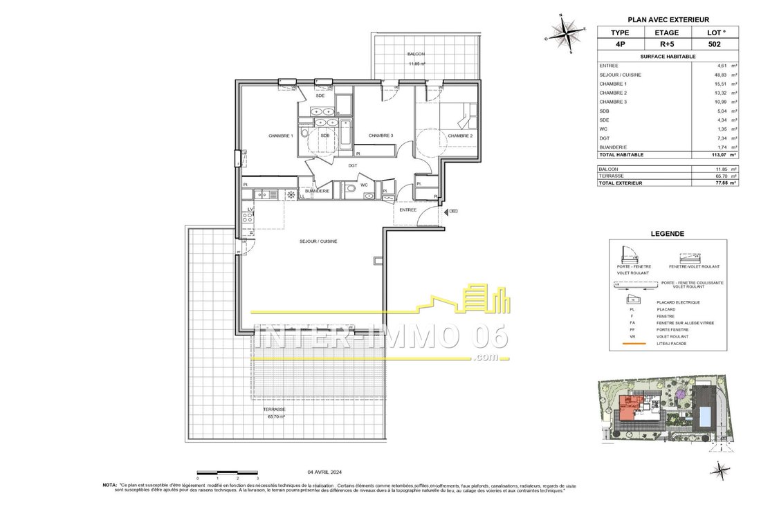 Apartment in Village, Villeneuve-Loubet, France 3 - 14256282