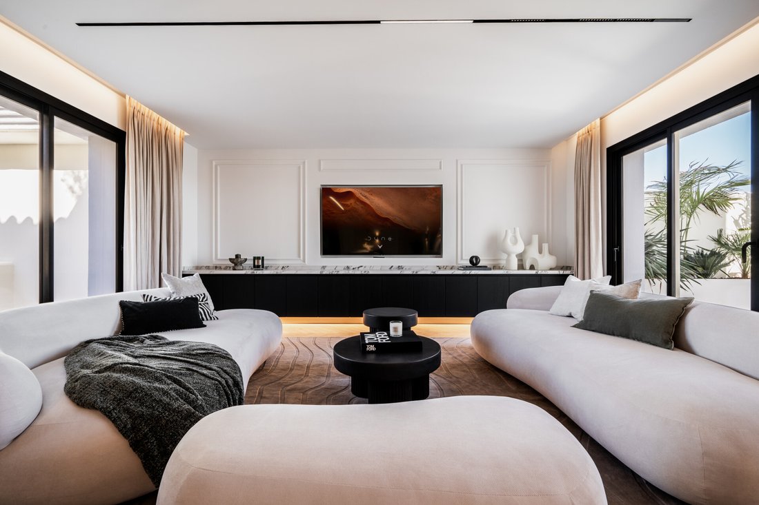 Beautiful view of Five Star Scandinavian Penthouse Suite