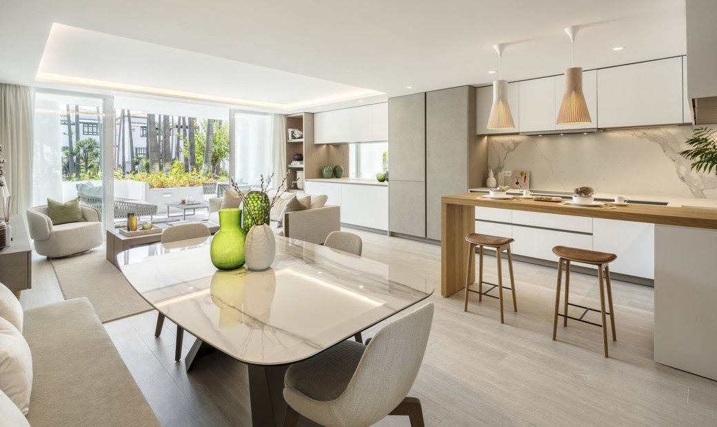 Luxurious Ground Floor Apartment In Marina Puente In Marbella ... - Luxury Contemporary Ground Floor Apartments With Floor-To-Ceiling