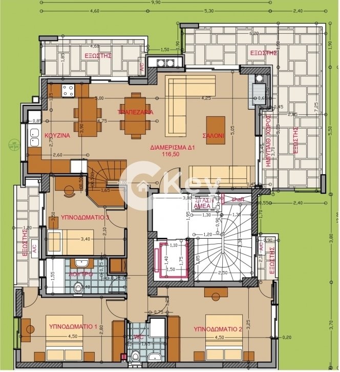 Apartment in Chalandri, Attica, Greece 1 - 15048231