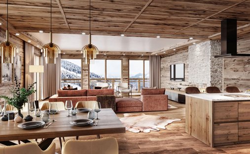 Penthouse in Saint-Bon-Tarentaise, Courchevel, France 1