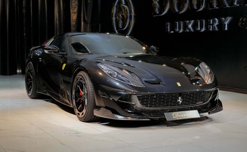 Ferrari all black cheap