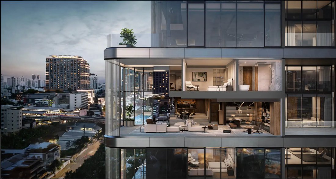 Penthouse en Bangkok, Bangkok, Tailandia 1 - 15060040