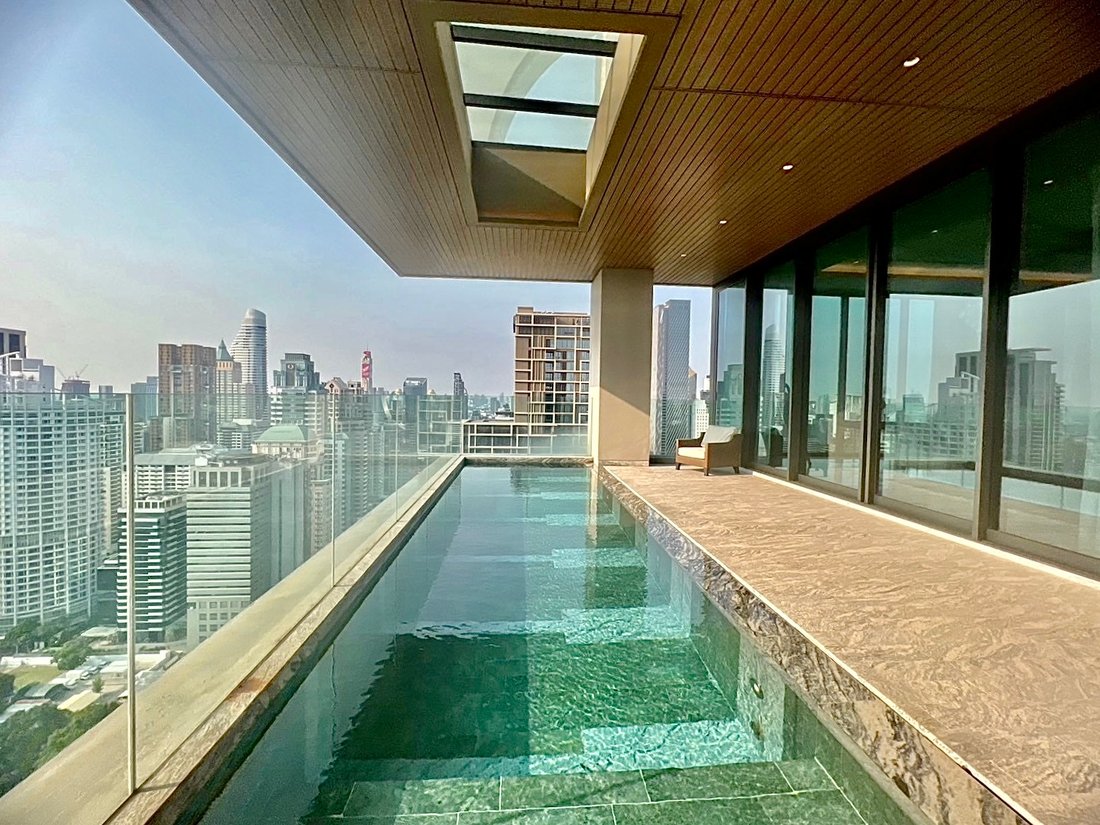 Exquisite Penthouse with Private Pool at Sindhorn Kempinski Bangkok