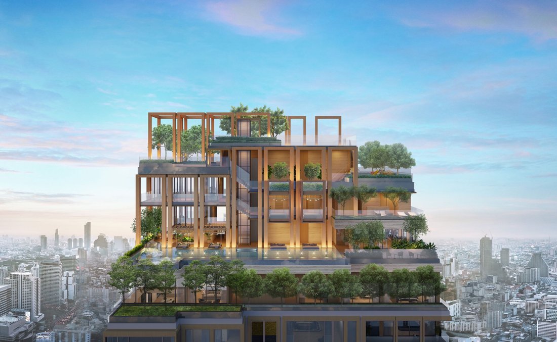 Penthouse en Bangkok, Bangkok, Tailandia 3 - 15063461