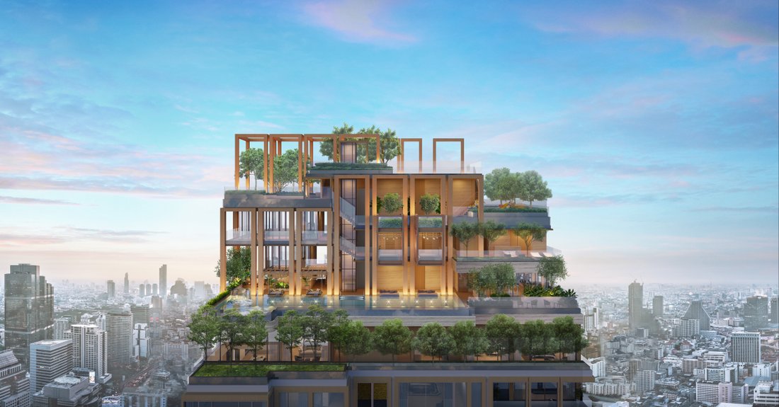 Penthouse en Bangkok, Bangkok, Tailandia 3 - 15063451